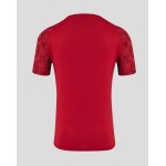 MEN'S 25/26 TRAINING SHORT SLEEVE TEE - RHYTMIC RED MEN'S 25/26 TRAINING SHORT SLEEVE TEE - RHYTMIC RED