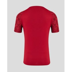 MEN'S 25/26 TRAINING SHORT SLEEVE TEE - RHYTMIC RED MEN'S 25/26 TRAINING SHORT SLEEVE TEE - RHYTMIC RED