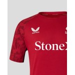 MEN'S 25/26 TRAINING SHORT SLEEVE TEE - RHYTMIC RED MEN'S 25/26 TRAINING SHORT SLEEVE TEE - RHYTMIC RED