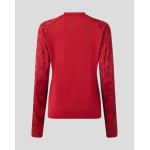 WOMEN'S 25/26 TRAINING DRILL TOP - RHYMTHIC RED WOMEN'S 25/26 TRAINING DRILL TOP - RHYMTHIC RED
