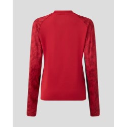WOMEN'S 25/26 TRAINING DRILL TOP - RHYMTHIC RED WOMEN'S 25/26 TRAINING DRILL TOP - RHYMTHIC RED