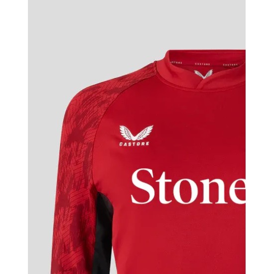 WOMEN'S 25/26 TRAINING DRILL TOP - RHYMTHIC RED WOMEN'S 25/26 TRAINING DRILL TOP - RHYMTHIC RED