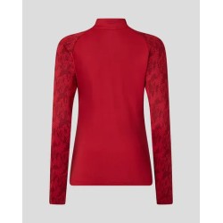 WOMEN'S 25/26 TRAINING 1/4 ZIP - RHYMTHIC RED WOMEN'S 25/26 TRAINING 1/4 ZIP - RHYMTHIC RED