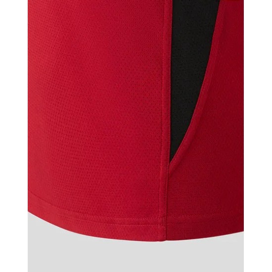 WOMEN'S 25/26 TRAINING LONG SLEEVE TEE - RHYTHMIC RED WOMEN'S 25/26 TRAINING LONG SLEEVE TEE - RHYTHMIC RED