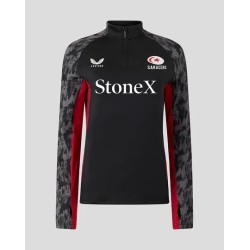 WOMEN'S 25/26 TRAINING 1/4 ZIP - CAVIAR