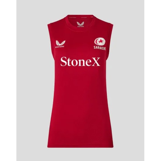 WOMEN'S 25/26 TRAINING VEST - RHYMTHIC RED WOMEN'S 25/26 TRAINING VEST - RHYMTHIC RED