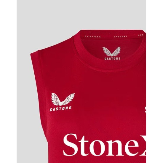 WOMEN'S 25/26 TRAINING VEST - RHYMTHIC RED WOMEN'S 25/26 TRAINING VEST - RHYMTHIC RED