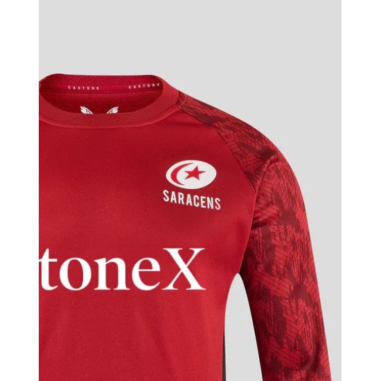 ADULTS 25/26 TRAINING SWEATSHIRT - RHYTMIC RED ADULTS 25/26 TRAINING SWEATSHIRT - RHYTMIC RED