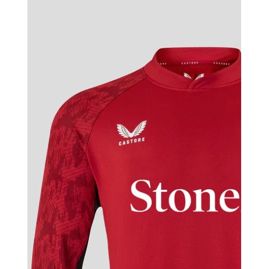 MEN'S 25/26 TRAINING DRILL TOP - RHYTMIC RED MEN'S 25/26 TRAINING DRILL TOP - RHYTMIC RED