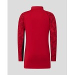 Junior 25/26 Training 1/4 Zip Top - Rhythmic Red Junior 25/26 Training 1/4 Zip Top - Rhythmic Red