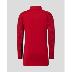 Junior 25/26 Training 1/4 Zip Top - Rhythmic Red Junior 25/26 Training 1/4 Zip Top - Rhythmic Red