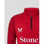 Junior 25/26 Training 1/4 Zip Top - Rhythmic Red Junior 25/26 Training 1/4 Zip Top - Rhythmic Red