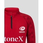 Junior 25/26 Training 1/4 Zip Top - Rhythmic Red Junior 25/26 Training 1/4 Zip Top - Rhythmic Red
