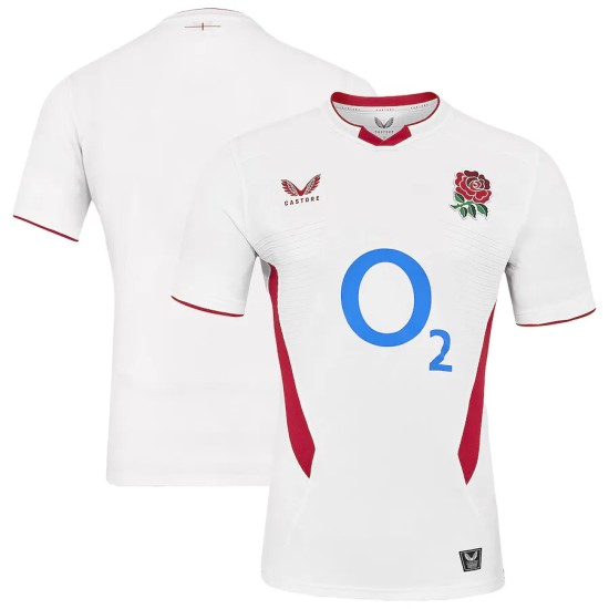 England Rugby Home Pro Jersey 2025/26 - White - Mens England Rugby Home Pro Jersey 2025/26 - White - Mens