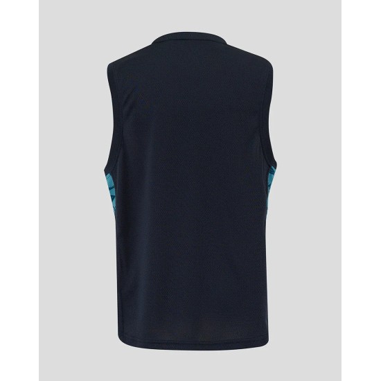 Men’s England Rugby 25/26 Performance Sleeveless T-Shirt – Inkwell Men’s England Rugby 25/26 Performance Sleeveless T-Shirt – Inkwell