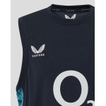 Men’s England Rugby 25/26 Performance Sleeveless T-Shirt – Inkwell Men’s England Rugby 25/26 Performance Sleeveless T-Shirt – Inkwell
