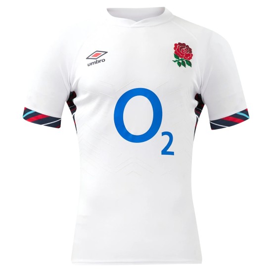 England Rugby Home Pro Jersey 2024/25 - White - Mens England Rugby Home Pro Jersey 2024/25 - White - Mens