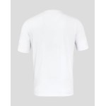 Men's England Rugby 25/26 Travel Short Sleeve Tee - Brilliant White Men's England Rugby 25/26 Travel Short Sleeve Tee - Brilliant White