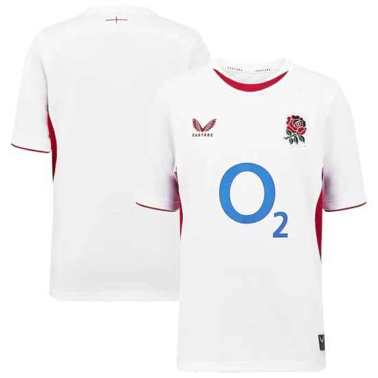 England Rugby Red Roses Home Replica Jersey 2025/26 - Junior England Rugby Red Roses Home Replica Jersey 2025/26 - Junior