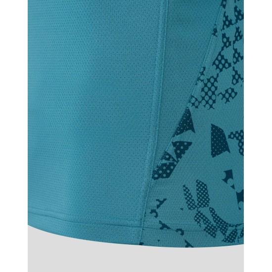 Men’s England Rugby 25/26 Performance Short Sleeve T Shirt – Storm Blue Men’s England Rugby 25/26 Performance Short Sleeve T Shirt – Storm Blue