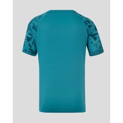 Men’s England Rugby 25/26 Performance Short Sleeve T Shirt – Storm Blue Men’s England Rugby 25/26 Performance Short Sleeve T Shirt – Storm Blue