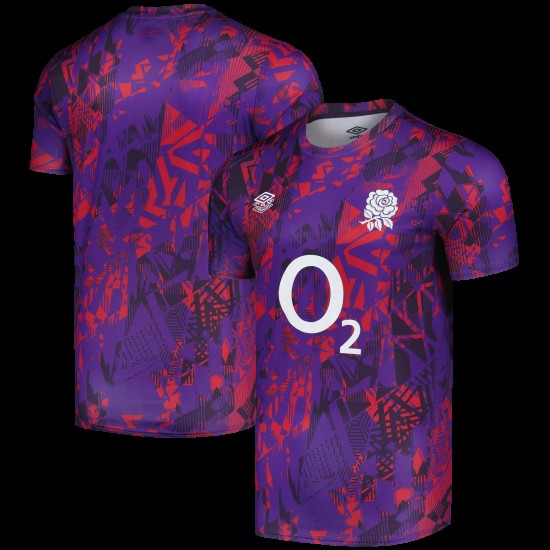 England Rugby Warm Up Jersey - Exclusive - Mens England Rugby Warm Up Jersey - Exclusive - Mens
