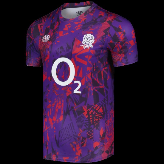 England Rugby Warm Up Jersey - Exclusive - Mens England Rugby Warm Up Jersey - Exclusive - Mens