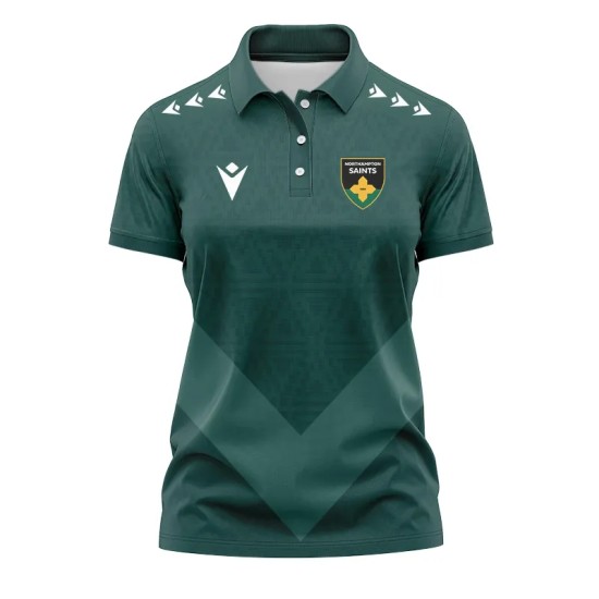Northampton Saints Rugby 24/25 Cotton T-Shirt Adult Womens Northampton Saints Rugby 24/25 Cotton T-Shirt Adult Womens