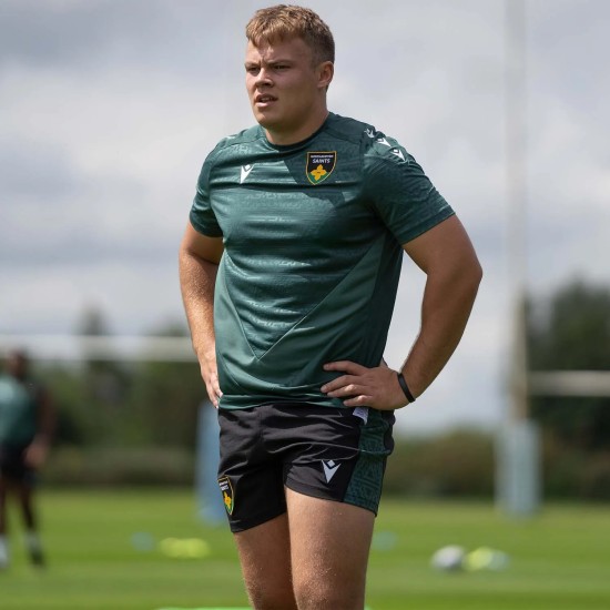 Northampton Saints Rugby 24/25 Training Poly T-Shirt SS Adult Northampton Saints Rugby 24/25 Training Poly T-Shirt SS Adult