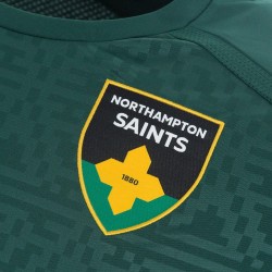 Northampton Saints Rugby 24/25 Training Poly T-Shirt SS Adult