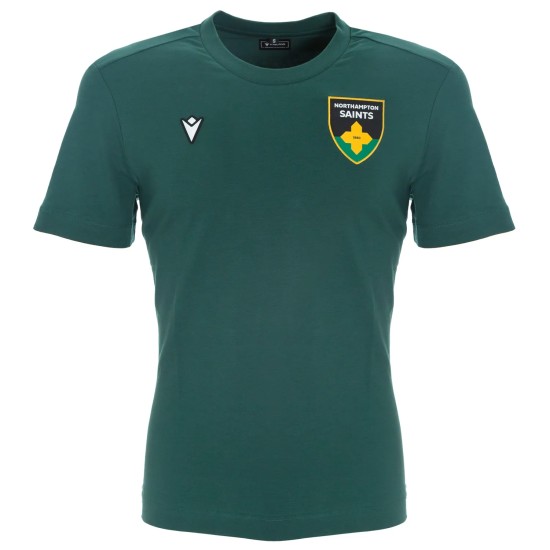 Northampton Saints Rugby 24/25 Cotton T-Shirt Adult Northampton Saints Rugby 24/25 Cotton T-Shirt Adult