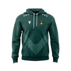 Northampton Saints Rugby 24/25 Training Polyester Hoodie Sweatshirt Mens