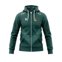 Northampton Saints Rugby 24/25 Hoodie Zip Adults