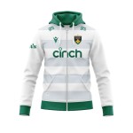 Northampton Saints Rugby 24/25 Cotton Zip Hoodie Adult Northampton Saints Rugby 24/25 Cotton Zip Hoodie Adult