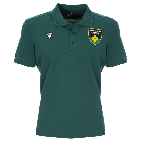 Northampton Saints Rugby 24/25 Adult Cotton Polo Shirt Northampton Saints Rugby 24/25 Adult Cotton Polo Shirt