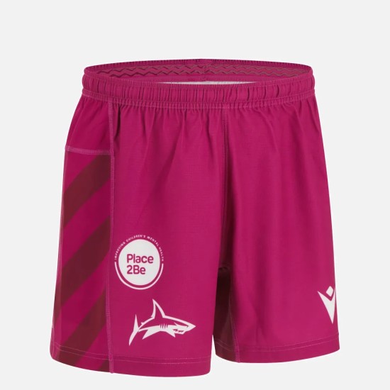 Sale Sharks 2025/26 Junior Away Match Shorts Sale Sharks 2025/26 Junior Away Match Shorts