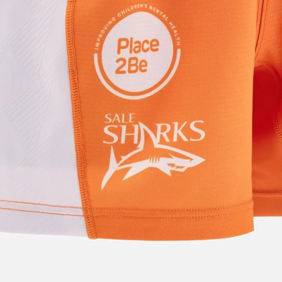 SALE SHARKS 2024/25 AWAY MATCH SHORTS SALE SHARKS 2024/25 AWAY MATCH SHORTS