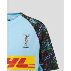 Harlequins Men's 25/26 Training Short Sleeve Tee - Sky Blue Harlequins Men's 25/26 Training Short Sleeve Tee - Sky Blue