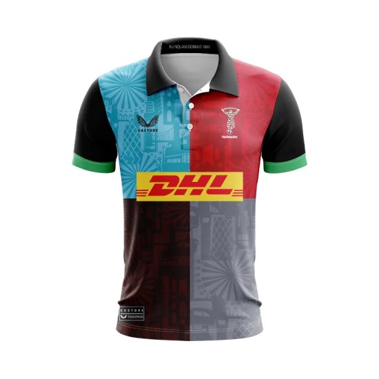 Harlequins 24/25 Home Polo Shirt Harlequins 24/25 Home Polo Shirt