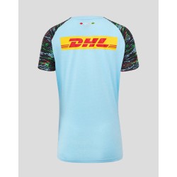Harlequins Women's 25/26 Training Short Sleeve Tee - Sky Blue Harlequins Women's 25/26 Training Short Sleeve Tee - Sky Blue