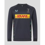 Harlequins Men's 25/26 Training Sweatshirt - Ebony Harlequins Men's 25/26 Training Sweatshirt - Ebony
