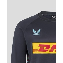 Harlequins Men's 25/26 Training Sweatshirt - Ebony Harlequins Men's 25/26 Training Sweatshirt - Ebony