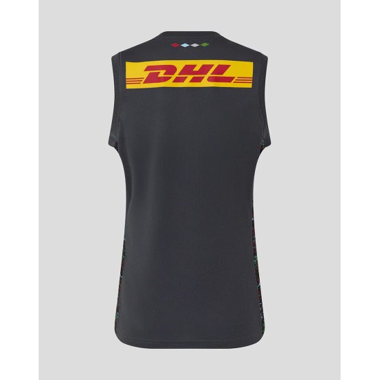 Harlequins Women's 25/26 Training Vest - Ebony Harlequins Women's 25/26 Training Vest - Ebony