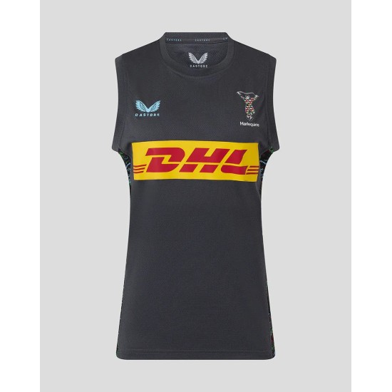 Harlequins Women's 25/26 Training Vest - Ebony Harlequins Women's 25/26 Training Vest - Ebony