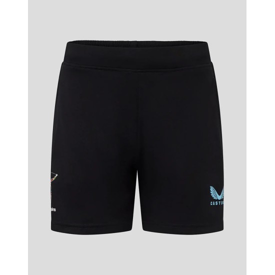 Harlequins Women's 25/26 Training Knit Shorts - Caviar Harlequins Women's 25/26 Training Knit Shorts - Caviar