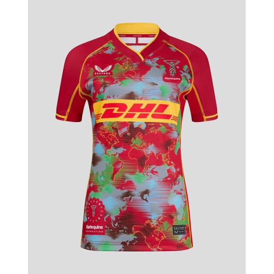 Harlequins Women's Pro Big Game Shirt 24/25 Harlequins Women's Pro Big Game Shirt 24/25