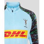 Harlequins Women's 25/26 Training 1/4 Zip - Sky Blue Harlequins Women's 25/26 Training 1/4 Zip - Sky Blue