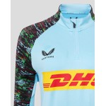 Harlequins Women's 25/26 Training 1/4 Zip - Sky Blue Harlequins Women's 25/26 Training 1/4 Zip - Sky Blue