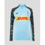 Harlequins Women's 25/26 Training 1/4 Zip - Sky Blue Harlequins Women's 25/26 Training 1/4 Zip - Sky Blue