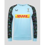 Harlequins Men's 25/26 Training Sweatshirt - Sky Blue Harlequins Men's 25/26 Training Sweatshirt - Sky Blue